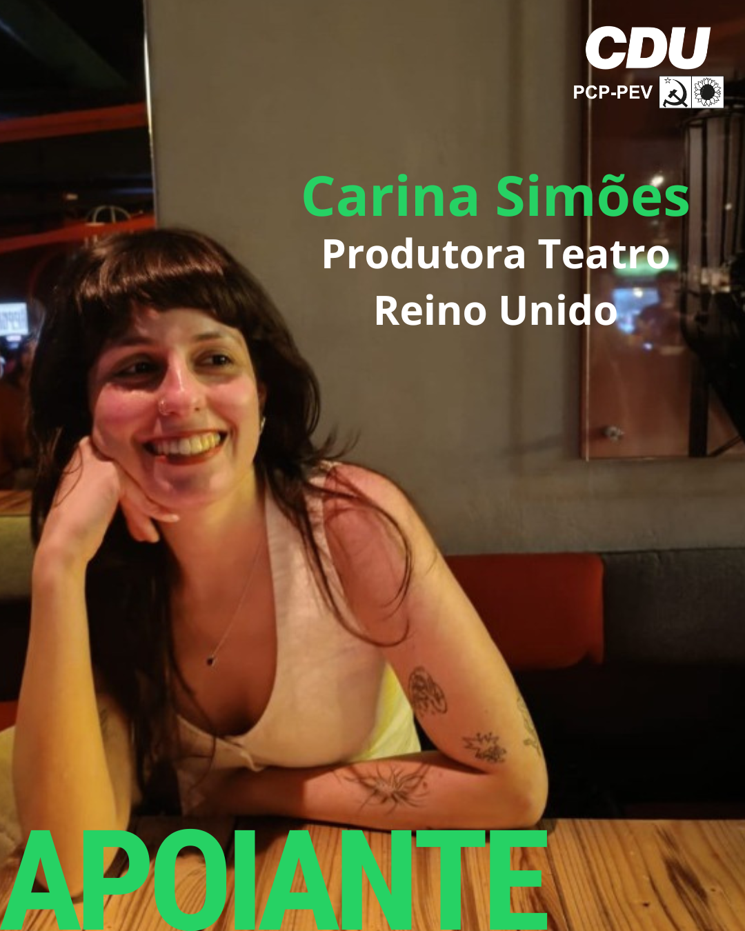 Carina Simões - Reino Unido
